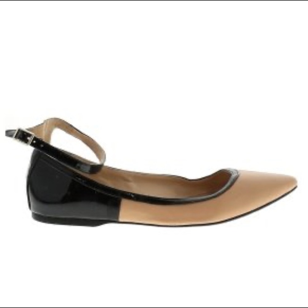 BCBG Generation khaki with black flats